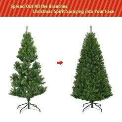 Costway 4Ft Pre-Lit Artificial Christmas Tree Hinged 100 LED Lights -Northlight Christmas Store GUEST f04ebc6f c12c 4e09 b556 e33ed8870a3b