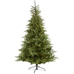 Nearly Natural Pre-Lit LED North Carolina Spruce Artificial Christmas Tree Clear Lights -Northlight Christmas Store GUEST f0f82216 dfc5 4618 b7e3 3fe23c0d1b47