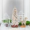 3ft Puleo Pre-Lit Flocked Slim Alpine Artificial Christmas Tree Clear Lights -Northlight Christmas Store GUEST f331f6ad 0810 487a 8d6b 0353804ee599