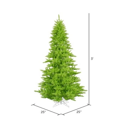 Vickerman Lime Fir Artificial Christmas Tree 3 Vickerman Lime Fir Artificial Christmas Tree