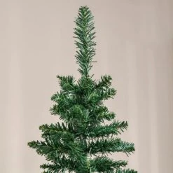 HOMCOM 82.75" Slim Noble Fir Unlit Artificial Christmas Tree with Realistic Branches and 499 Tips -Northlight Christmas Store GUEST f3e9b328 4f7d 44b2 90e6 87aff2329a21