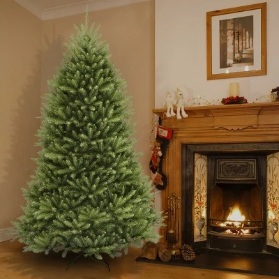 National Tree Company 7 ft Artificial Full Christmas Tree, Green, Dunhill Fir, Includes Stand 3 National Tree Company 7 ft Artificial Full Christmas Tree, Green, Dunhill Fir, Includes Stand