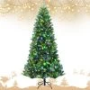 Tangkula Pre-lit Christmas Tree, Artificial Hinged Xmas Tree w/ Remote-controlled Color-changing LED Lights & PVC Tips 1 Tangkula Pre-lit Christmas Tree, Artificial Hinged Xmas Tree w/ Remote-controlled Color-changing LED Lights & PVC Tips -Northlight Christmas Store GUEST f4e5c2a9 1d99 4995 8a52 6374b949da93