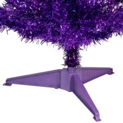 Northlight 4' Purple Artificial Tinsel Christmas Tree, Unlit 7 Northlight 4' Purple Artificial Tinsel Christmas Tree, Unlit -Northlight Christmas Store GUEST f5e91e9a 4d89 4145 a4b0 2bb5310fe4fb