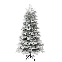 National Tree Company First Traditions Unlit Flocked Acacius Hinged Artificial Christmas Tree -Northlight Christmas Store GUEST f6b31d0d f8b4 4e3d 9655 3903df1db0d8