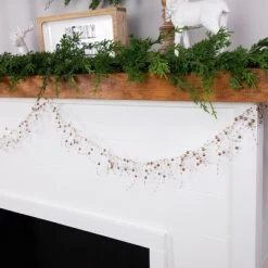 Northlight 5' x 2" Metallic Rose Gold Beaded Christmas Garland- Unlit -Northlight Christmas Store GUEST f7341b3b 8854 43b2 8291 5753102f2c4e