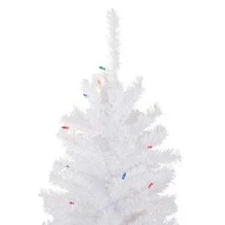 Northlight 4' Pre-Lit Woodbury White Pine Slim Artificial Christmas Tree, Multi Lights 11 Northlight 4' Pre-Lit Woodbury White Pine Slim Artificial Christmas Tree, Multi Lights -Northlight Christmas Store GUEST f73e3b84 fa6c 4ce4 9e38 8977dc7047eb