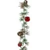 Melrose 40" Green Frosted Pine Cones and Bells Artificial Christmas Spray -Northlight Christmas Store GUEST f82c88fd b88e 4dbf 8058 94d0ea8444d9