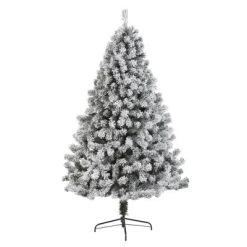 Nearly Natural Unlit Flocked West Virginia Artificial Christmas Tree -Northlight Christmas Store GUEST f82ec0d1 dbad 49a0 8ed7 1748edb4cd39