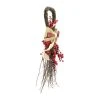 Northlight 24" Twig and Red Berries Artificial Christmas Teardrop Swag - Unlit -Northlight Christmas Store GUEST f83064cc a33c 44f7 9201 6b261248e8d5