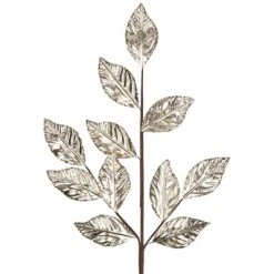 Northlight 25.5" Glittered Champagne Gold Leaves Christmas Spray -Northlight Christmas Store GUEST f8362595 0690 436d 955f de1acef6e75f