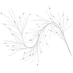 Northlight 6' x 6" Pre-Lit White Christmas Garland with Red Jingle Bells, Multi-Color Lights -Northlight Christmas Store GUEST fa18c61f 0c9d 4f87 85f8 7295610888c1