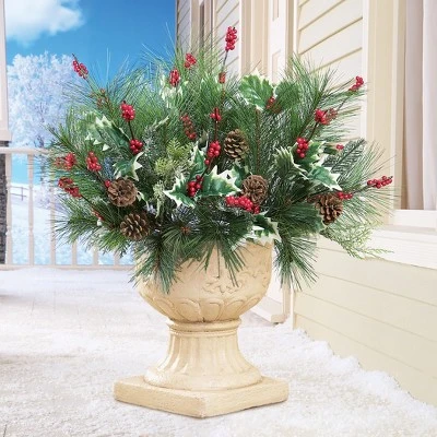 Collections Etc. Collections Etc Pine and Berry Christmas Floral Picks 10 X 9.5 X 17.5 3 Collections Etc. Collections Etc Pine and Berry Christmas Floral Picks 10 X 9.5 X 17.5