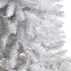 Nearly Natural 4-ft Slim White Artificial Christmas Tree with 100 Warm White LED Lights and 293 Bendable Branches 12 Nearly Natural 4-ft Slim White Artificial Christmas Tree with 100 Warm White LED Lights and 293 Bendable Branches -Northlight Christmas Store GUEST fad83624 695d 4f59 a369 4ef75f87db30