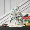 19" Unlit Flocked Indexed Downswept Pine Artificial Christmas Tree with Round Base - Wondershop™ -Northlight Christmas Store GUEST fb323441 f04d 4789 bf55 32db33680a13
