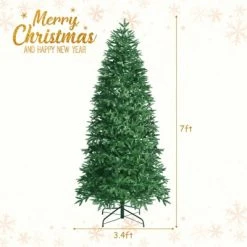 Tangkula Pre-Lit Christmas Tree Artificial Xmas Tree W/ Replaceable Dual Color LED Lights 20 Tangkula Pre-Lit Christmas Tree Artificial Xmas Tree W/ Replaceable Dual Color LED Lights -Northlight Christmas Store GUEST fd5124fd 24a9 4d40 8667 0771d8298a48