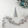 Northlight 50' x 3" Silver Boa Wide Cut Tinsel Christmas Garland - Unlit -Northlight Christmas Store GUEST fdd8d235 66e6 44fd a281 34edaafc051a